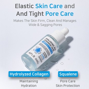 APLB Hyaluronic Acid Ceramide HA B5 Ampoule, serum nawilżające do twarzy z kwasem hialuronowym, ceramidami i witaminą B5, 40 ml