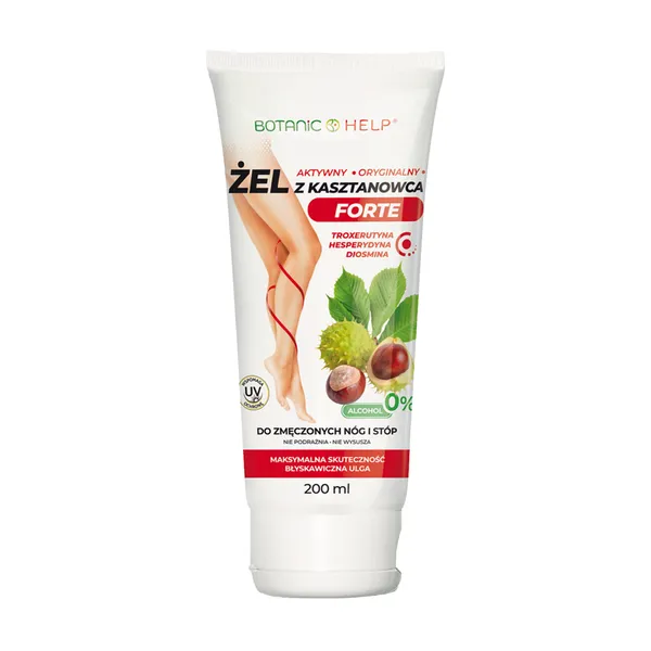 Żel z kasztanowca Forte 200ml [Botanic Help] - Botanic Help
