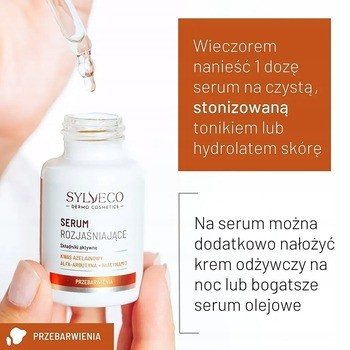 Sylveco Dermo Przebarwienia, serum rozjaśniające, 30 ml