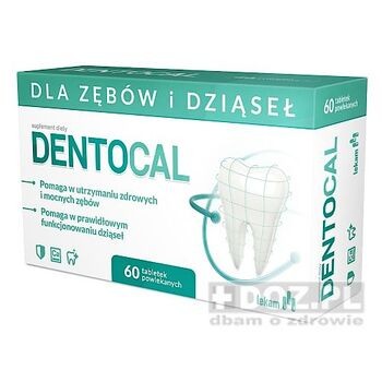 Dentocal, tabletki powlekane, 60 szt