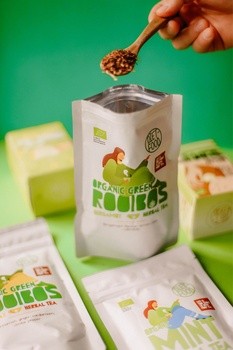 Diet-Food Bio Herbata Zielony Rooibos z Bergamotką, liście, 100 g