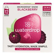 Waterdrop, Microdrink Snow Blackberry, kostki musujące do przygotowania napoju, 2,1 g x 12 szt. https://azcdn.doz.pl/image/d/product/fbc54ba6-scale-180x180.png