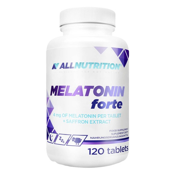 Melatonina 4 mg 120 tabletek [ALLNUTRITION] - ALLNUTRITION