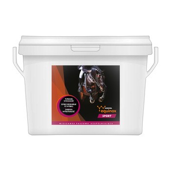 Yarrowia Equinox Sport, mieszanka paszowa uzupełniająca dla koni, granulat, 3 kg
