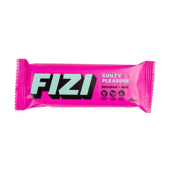 Fizi, Hazelnut + Salt, Guilty Pleasure, baton orzechowy z solą, 45 g