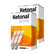 alt Zestaw 2x Ketonal Active, 50 mg, kapsułki twarde, 30 szt.