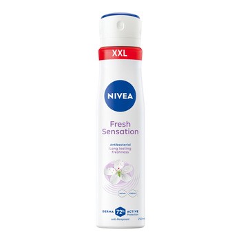 Nivea Fresh Sensation, antyperspirant, spray, 250 ml