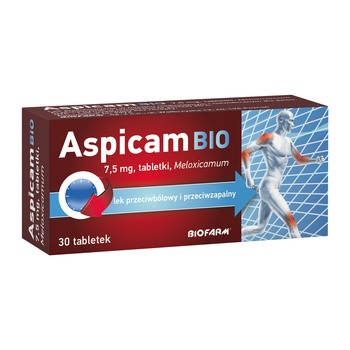 Aspicam Bio, 7,5 mg, tabletki, 30 szt.