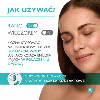 Pharmaceris A Puri-Sensimil, kremowa emulsja myjąca do twarzy i okolic oczu, 190 ml