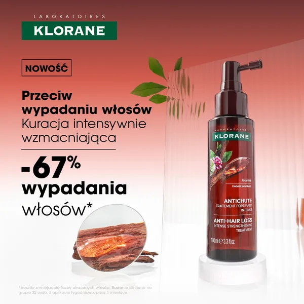 Сыворотка для волос Klorane, против выпадения, с хинином, 100 мл — фото 6