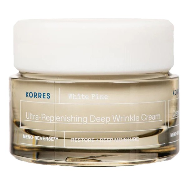 Korres Korres White Pine, krem odżywczy na dzień do skóry suchej i bardzo suchej, 40 ml