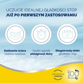 Scholl, tarka dwustronna do usuwania zrogowaceń, 1 szt