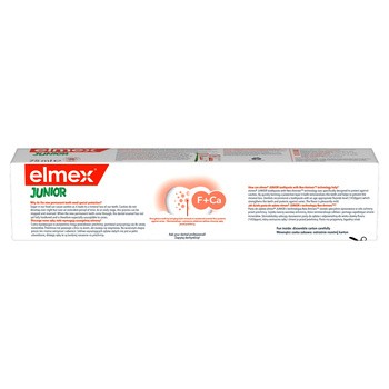Elmex Junior, pasta do zębów dla dzieci 6-12 lat, 75 ml