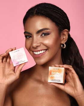 Claresa Feel The Pow(d)er!, puder pod oczy, 02 Beige, 6 g