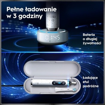 Oral-B iO 9, szczoteczka elektryczna, Rose Quartz, 1 szt.