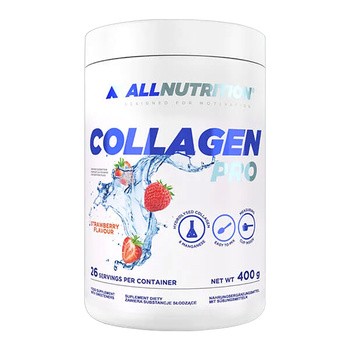Zestaw 2 x Allnutrition Collagen Pro, proszek, smak truskawkowy, 400 g