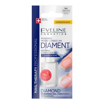 Eveline, odżywka diamentowa do paznokci, 12 ml