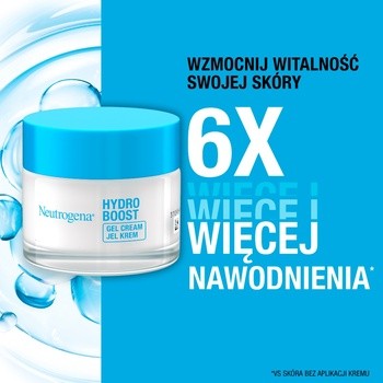 Neutrogena Hydro Boost Gel-Cream, nawadniający żel-krem do cery suchej, 50 ml