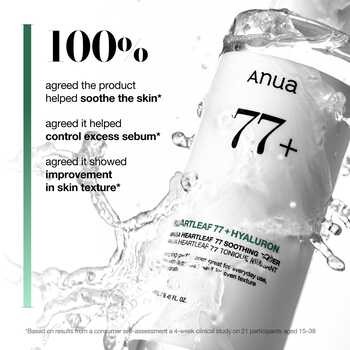 Anua, Heartleaf 77% Toner, łagodzący tonik do twarzy, 250 ml