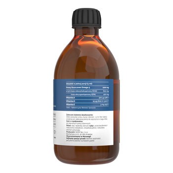 Vitalers Tran norweski, płyn, smak cytrynowy, 250 ml