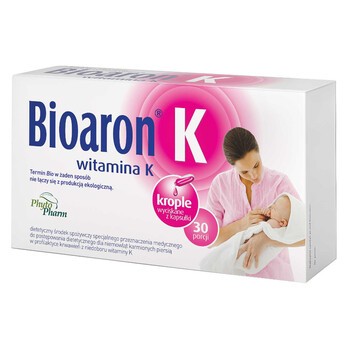 Bioaron K, krople z witaminą K, 30 szt.