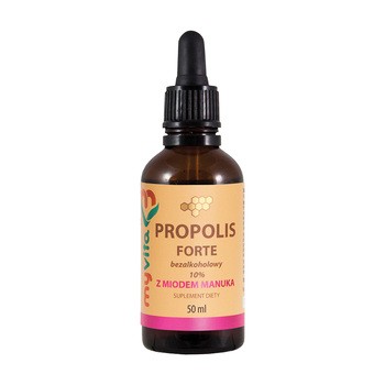 Propolis Forte z miodem manuka, krople, 50 ml