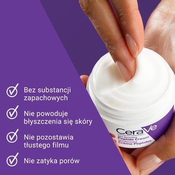 CeraVe Skin Renewing, krem z peptydami, 48 g