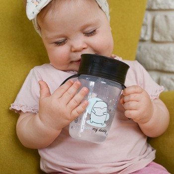 Akuku, kubek niekapek 360°, borsuk, 1 szt.