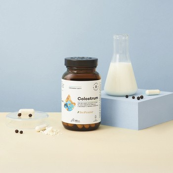 Aura Herbals Colostrum 700 mg + BioPerine, kapsułki twarde, 60 szt.