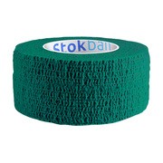 alt StokBan bandaż elastyczny, samoprzylepny, 4,5 m x 2,5 cm, ciemny zielony, 1 szt.