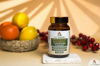 My Herbs Liposomalna Witamina C z ekstraktem z granatu, kapsułki, 80 szt.