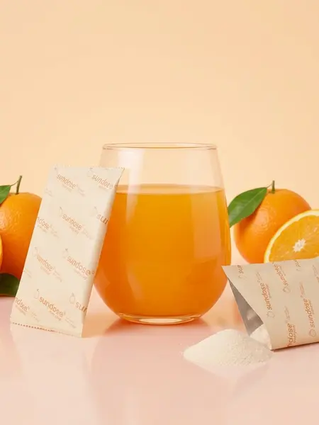 Гиалуроновая кислота Sundose Everyday For Skin, с витамином C и коллагеном, малина и лимон, 15 саше — фото 4
