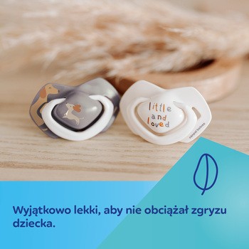 Canpol Babies, smoczek silikonowy 18m+ symetryczny Dogs, 2 szt.