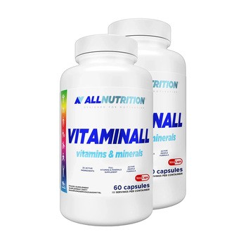 Zestaw 2 x Allnutrition Vitaminall vitamins & minerals, kapsułki, 60 szt.