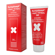 Symplisept, 1 mg/g+10 mg/g, żel, 30 g