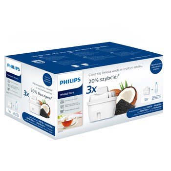 Philips, wkłady filtrujące AWP211/58, 3 szt.