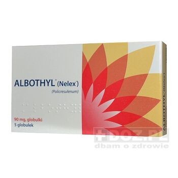 Albothyl, 90 mg, globulki dopochwowe (import równoległy) 5 szt.