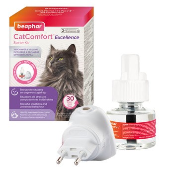 Beaphar CatComfort Excellence Kot, zestaw startowy z dyfuzorem, 48 ml