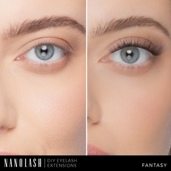 Nanolash DIY Eyelash Extensions Starter Kit, zestaw startowy do aplikacji sztucznych rzęs, Fantasy, 1 szt.