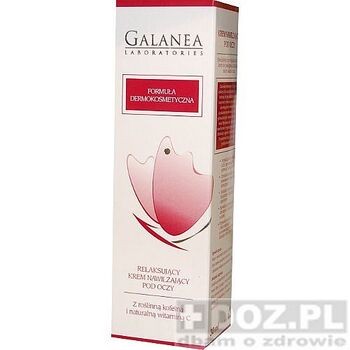 Galanea, relaksujący, nawilżający krem pod oczy, 30 ml
