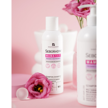 Seboradin Mama Hair, szampon do włosów słabych i cienkich, 200 ml