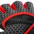 Spokey, Lava, rękawice fitness do ćwiczeń, rozmiar m, czerwone, 2 szt.