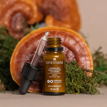 Orientana Reishi, serum ujędrniające pod oczy i na powieki, 15ml