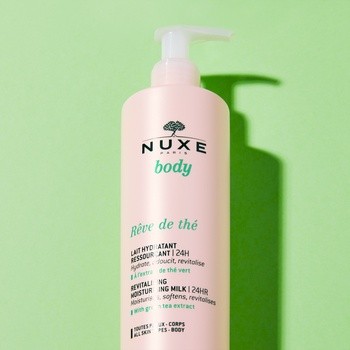 Nuxe Body Reve de The, mleczko rewitalizująco-nawilżające, 400 ml