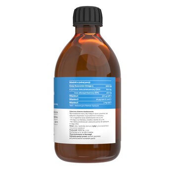 Vitalers Tran norweski dla dzieci bezzapachowy, płyn, 250 ml