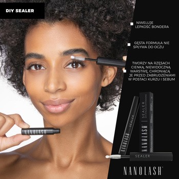 Nanolash DIY Selaer, utrwalacz do przedłużania rzęs, 5 ml