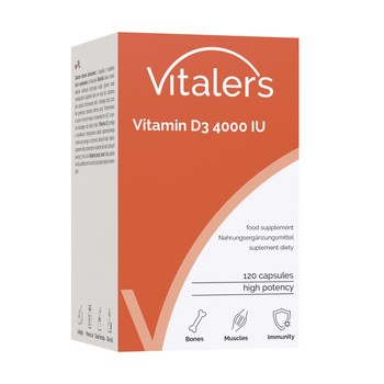 Vitaler's Witamina D3 4000 IU, kapsułki, 120 szt.