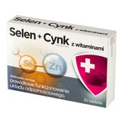 Selen + cynk z witaminami, tabletki, 30 szt. https://azcdn.doz.pl/image/d/product/5f6b5d68-scale-180x180.png