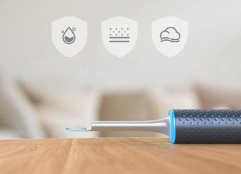 Otoskop z kamerą do czysz uszu, m9s, niebieski