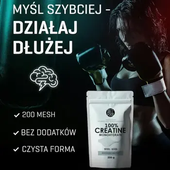 Diet-Food Kreatyna Monohydrat, proszek, 200 g